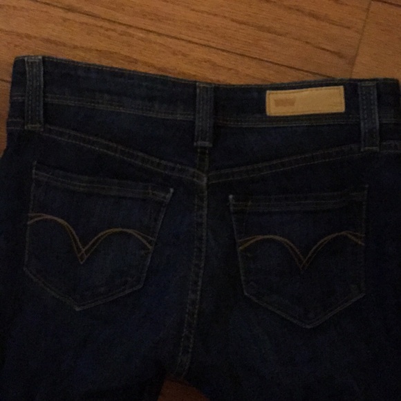 Levi dark rinse boot cut jeans!SOLD! - Picture 4 of 5